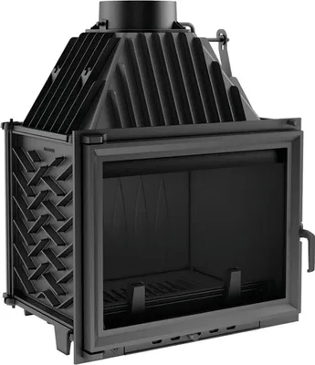 Zdjęcie produktu dla Kominek powietrzny żeliwny ZUZIA 15 kW Ø 180
