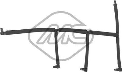 Produktbild von Metalcaucho 92177 Leckkraftstoff-Schlauch für VW Passat Variant (3C5) Rücklaufleitung Common Rail