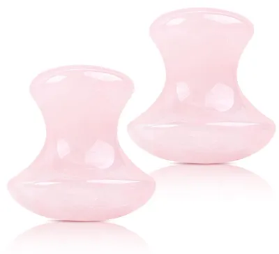 Image de Outil de massage Gua Sha en deux parties, pour le visage et le corps