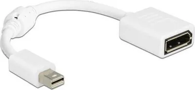 Imagen del producto de Delock - Adaptador DisplayPort - DisplayPort (hembra) a Mini DisplayPort (macho) - 21 cm