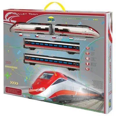 Produktbild von Batteriezug mit 190 cm Gleislänge. 00712 DROMADER