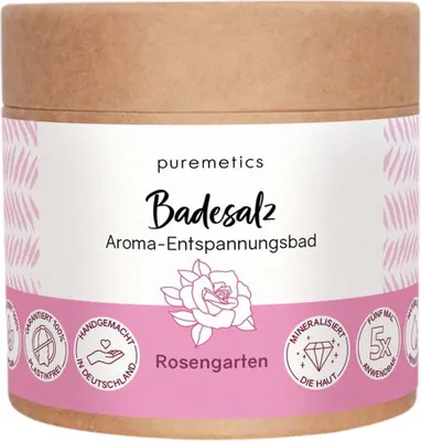 Produktbild von Badesalz - Rosengarten 400g