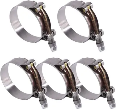 5 Stück RVS T-Bolt Schlauchschellen, Hauptbild