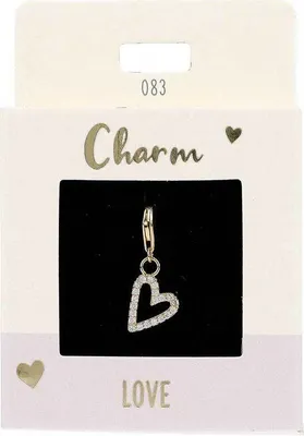 Produktbild von Depesche Charms Express Yourself für Halsketten und Armbänder : Love (Herzrahmen) Charms Express Yourself für Halsketten und Armbänder: Love (Herzrahmen)