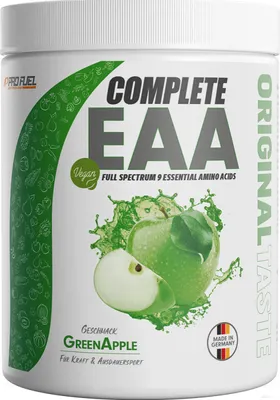Produktbild von ProFuel Complete EAA (500g) Green Apple - Aminosäuren - EAA