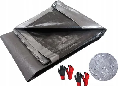 Produktbild von Plane 10x12 m - Abdeckplane - Schutzplane - Zeltplane - Bauplane - Frostbeständig - wetterbeständig