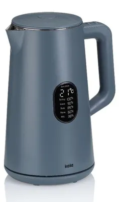 Produktbild von kela  Wasserkocher Santos 1,5 L dunkelgrau LED-Display 10135