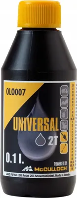 Zdjęcie produktu dla Olej UNIVERSAL do silników 2-suwowych, 0,1 litra, OLO007