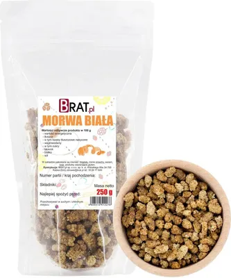Obrázok produktu pre Sušená moruša 250 g
