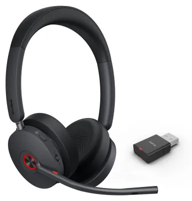 Productafbeelding van Yealink WH68 Hybrid: Headset met oplaadstandaard
