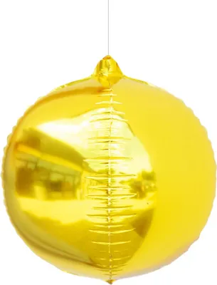 Produktbild von Oblique Unique Folien Luftballon Ball Kugel Folienballon Geburtstag Jubiläum Party Hochzeit JGA Silvester - gold