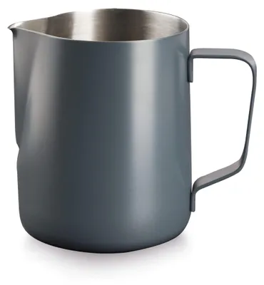 Milchkännchen Edelstahl 350 ml grau spülmaschinengeeignet