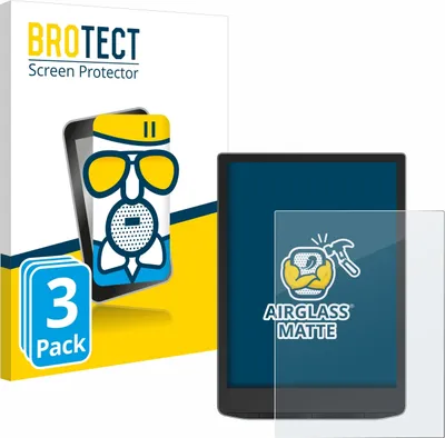 Produktbild von 3x BROTECT Entspiegelungs Schutzglas für PocketBook InkPad Color 3 Schutzfolie Panzer Folie Glas Display Schutz matt
