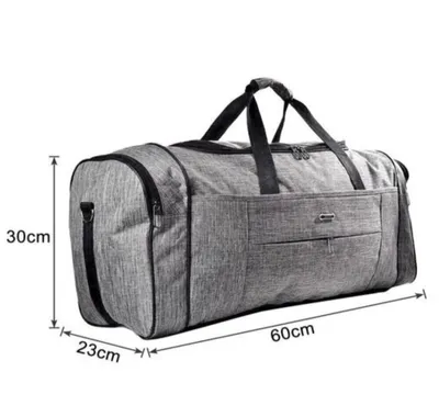 Produktbild von LOCCUS Sporttasche Reisetasche Trainingstasche Fitnesstasche 70 L Bag in Grau, Sporttasche Test Sporttasche Herren, Beste Sporttasche