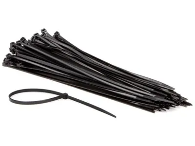Immagine prodotto di Set Fascette In Nylon - 4,8 X 300 Mm - Nero (100 Pz)