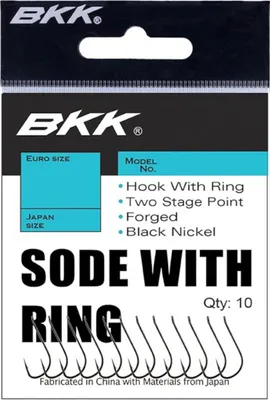 Produktbild von BKK SODE-R Diamond - 10 Angelhaken, Größe:Gr. 9