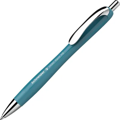 Image de Stylo à bille Schneider Rave, corps bleu, plastique, recharge XB, bleu