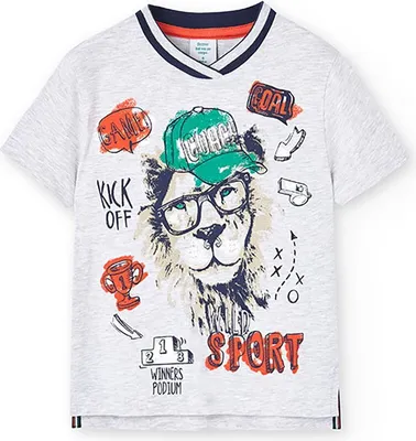 Produktbild von Boboli 508069 Kurzarm-t-shirt Mehrfarbig 5 Years Junge Mehrfarbig 5 Years
