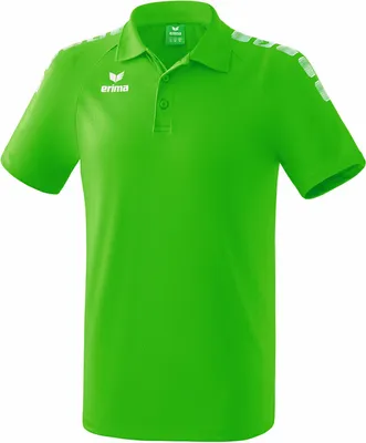 Produktbild von Erima Essential 5-C Polo Herren - Green / Weiß