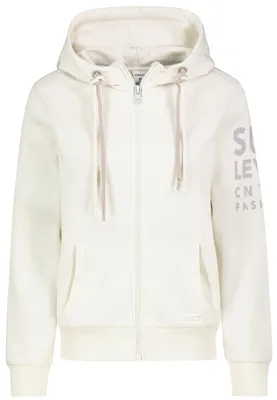 Produktbild von Sublevel Hoodie mit Reißverschluss und Logo-Print Größe: S