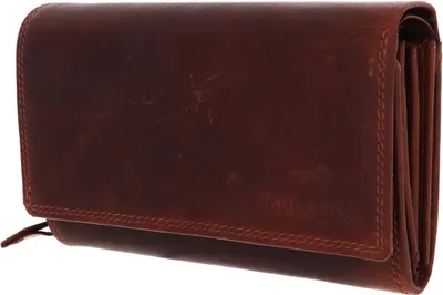 Produktbild von MUSTANG Leder Geldbörse Udine Wallet with Flap Cognac braun