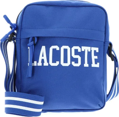 Immagine prodotto di LACOSTE borsa a tracolla Neocroc Seasonal Vertical Camera Bag Print College Ladique blu