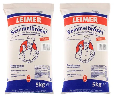 Image de Leimer chapelure pour lier et affiner la panure 5000g 2er Pack