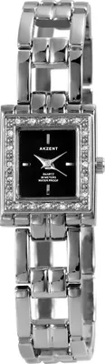 Image de Montre pour femme, métal, étanche jusqu'à 3 ATM
