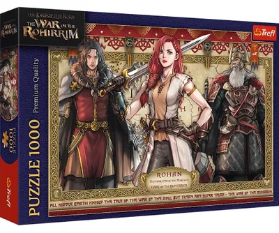 Produktbild von TREFL Puzzle Der Eine der Ringe: Die Schlacht um Rohan 1000 Dll