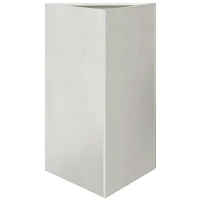 Produktbild von vidaXL Pflanzkübel Dreieckig 50x43x75 cm Edelstahl
