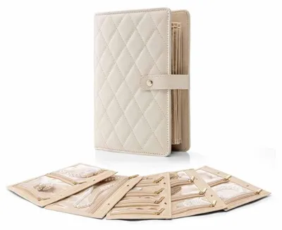 Produktbild von Omgoods – Aufbewahrungskoffer aus Leder, wasserdicht – Schmuckaufbewahrung – Verstellbares, modulares Design – Transparenter Reißverschluss – Weiches Flanell-Innenfutter – Schutz vor Beschädigungen – Schmuckkästchen