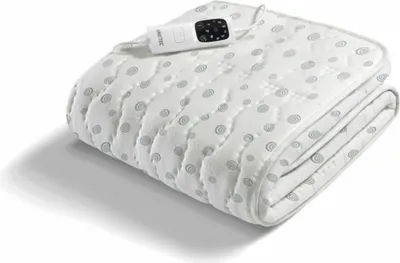 Obrázek produktu pro Imetec Scaldasonno adapto, 150 x 80 cm, 150 W, Šedá, Bílá, Bavlna, Polyester, 540 min, Praní v pračce za studena