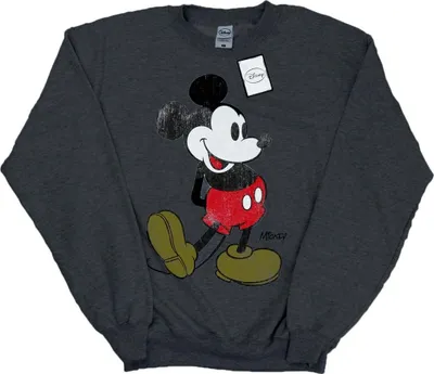 Produktbild von Disney - Sweatshirt für Herren BI2816 (M) (Dunkelgrau meliert)