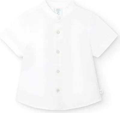 Produktbild von Boboli 718062 Kurzarmhemd Weiß 12 Months Junge Weiß 12 Months
