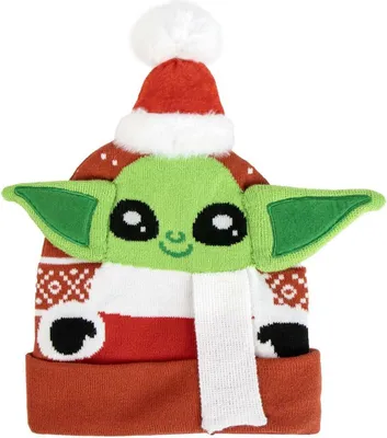 Produktbild von Kinderkappe The Mandalorian Rot