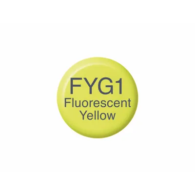 Zdjęcie produktu dla Atrament COPIC FYG1 - żółty fluorescencyjny