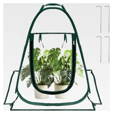 Produktbild von Überwinterungszelt für Pflanzen Mini Gewächshaus Pop Up (70 x 70 x 80 cm)