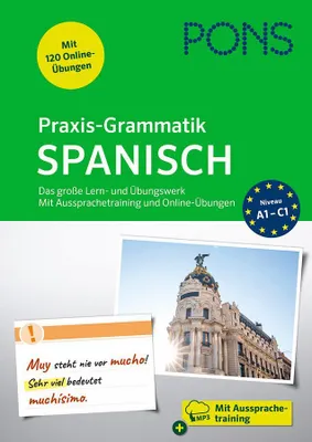 Obrázek produktu pro PONS Praxis-Grammatik Spanisch