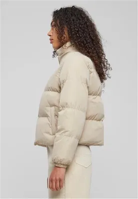 Immagine prodotto di Urban Classics Donna Giacca Puffer corta in pelle bagnata - S