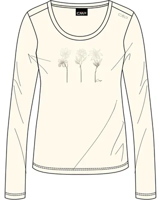 Immagine prodotto di CMP, maglietta a maniche corte da donna, colore bianco