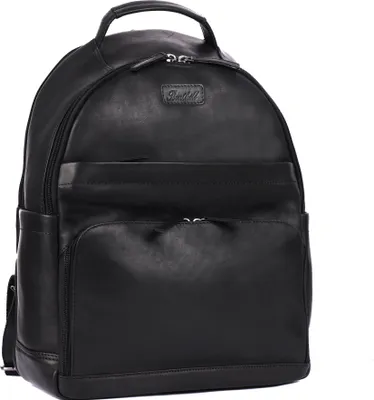 Produktbild von Benthill Rucksack Echt Leder - Kurierrucksack Fahrradrucksack Trekkingrucksack - Damen Herren Rucksack - Lederrucksack