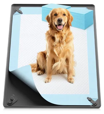 Immagine prodotto di Omgoods - Set di 40 tappetini assorbenti per cani, con fondo antiscivolo
