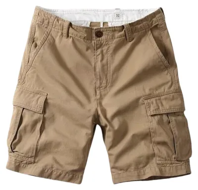 Imagen del producto de Pantalón cargo para hombre - Tejido ligero y transpirable - Color caqui