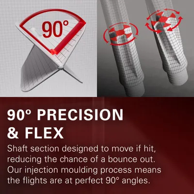 Produktbild von TARGET - K-FLEX Flightsystem Rot - No.6 Kurz 19mm