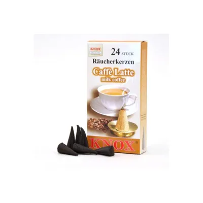 Zdjęcie produktu dla Akcesoria KNOX świeczki kadzidełka Café Latte (24) NOWOŚĆ