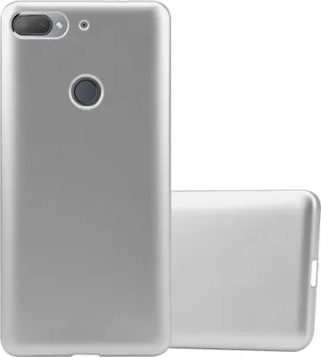 Image de Cadorabo Housse pour HTC Desire 12 PLUS Housse en argent Housse pour portable TPU Silicone Etui Cover Case