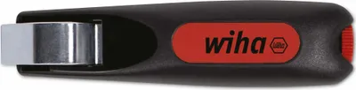 Produktbild von Abmantelungswerkzeug, mit selbstdrehender Schleppklinge, Abisolier-/ Abmantelungswerkzeug (schwarz/rot, bis Ø 28mm)