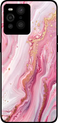 Produktbild von Smartphonica Handyhülle passend für Oppo Find X3 Pro mit  marmordruck - TPU-Rückseite Fall Marmor-Design - Pink