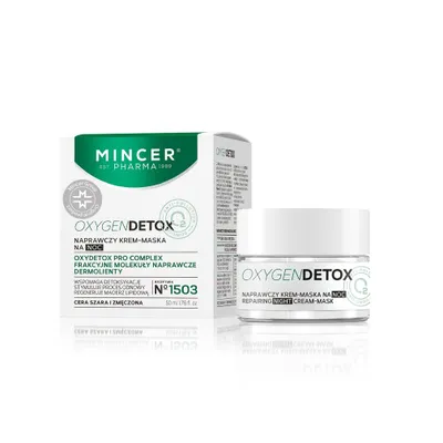 Immagine prodotto di Mincer Pharma Crema-Maschera Rinfrescante Notte con Ossigeno 50ml