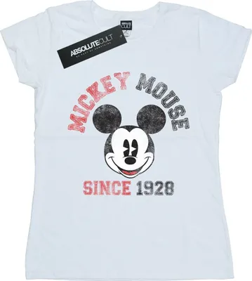 Produktbild von Disney - "Since 1928" T-Shirt für Damen BI31515 (S) (Weiß)